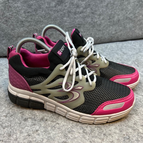 Gravity Defyer Energee Walking Running Shoes Gdefy Sneakers Black Women's 8‎ - Picture 1 of 9